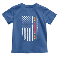 WW2 World War II Vintage American Flag Toddler T Shirt - Wonder Print Shop