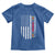 WW2 World War II Vintage American Flag Toddler T Shirt - Wonder Print Shop