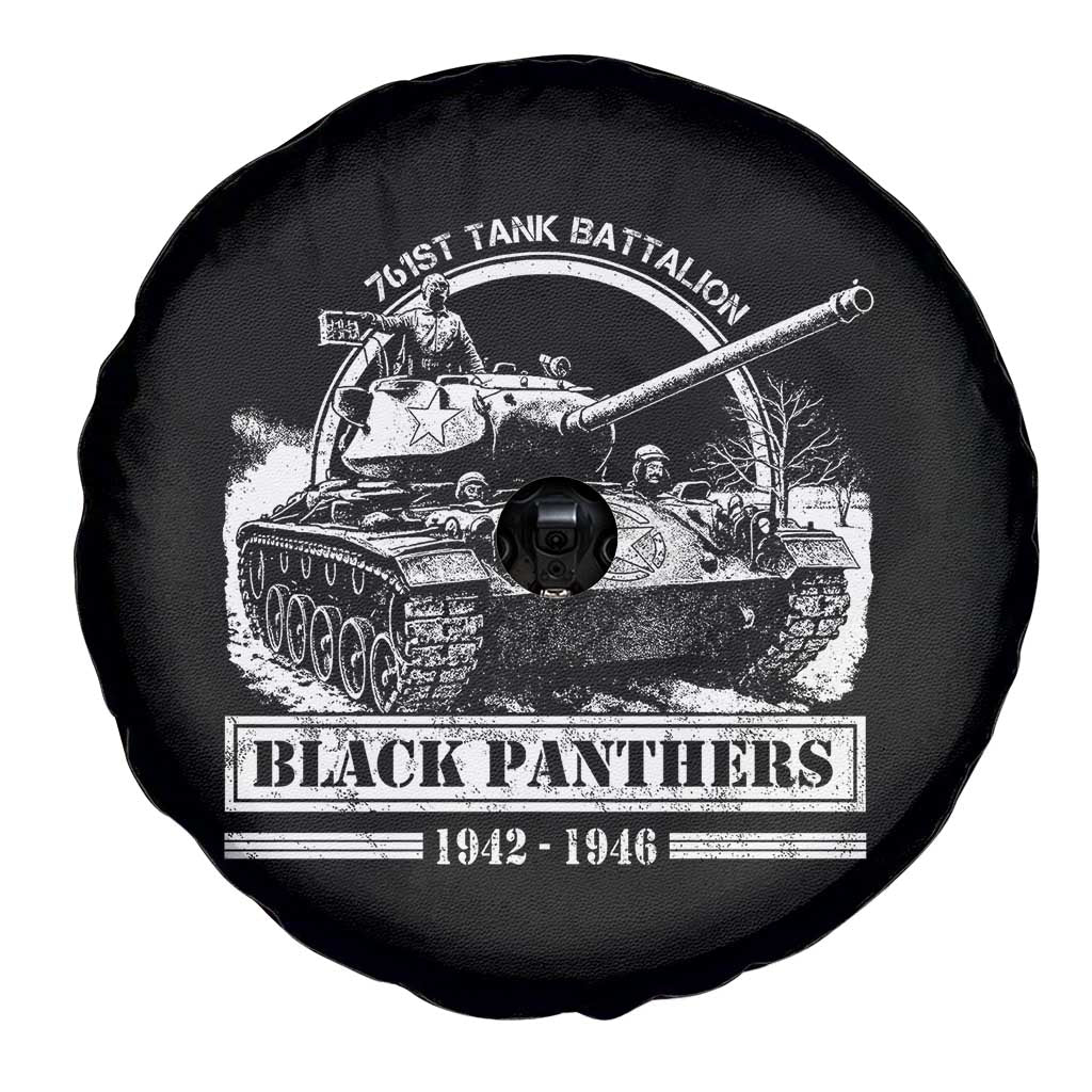 Black Panthers 761st Tank Battalion Spare Tire Cover WW2 Heroes Black History Month