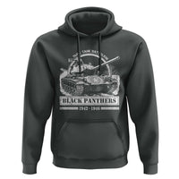 Black Panthers 761st Tank Battalion Hoodie WW2 Heroes Black History Month