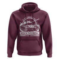Black Panthers 761st Tank Battalion Hoodie WW2 Heroes Black History Month