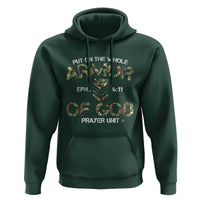 Put On The Whole Armor Of God Prayer Unit Hoodie Ephesians 6:11 Christian Army - Wonder Print Shop