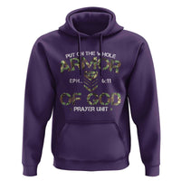 Put On The Whole Armor Of God Prayer Unit Hoodie Ephesians 6:11 Christian Army - Wonder Print Shop
