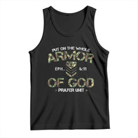 Put On The Whole Armor Of God Prayer Unit Tank Top Ephesians 6:11 Christian Army - Wonder Print Shop