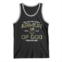 Put On The Whole Armor Of God Prayer Unit Tank Top Ephesians 6:11 Christian Army - Wonder Print Shop