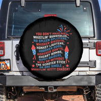 Funny You Dont Have No Whistlin Bungholes Spare Tire Cover USA Flag 4th Of July