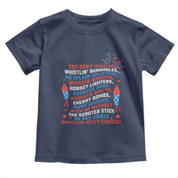 Funny You Dont Have No Whistlin Bungholes Toddler T Shirt USA Flag 4th Of July