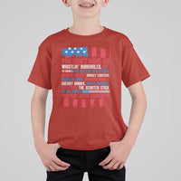 Funny You Dont Have No Whistlin Bugholes T Shirt For Kid 4th Of July American Flag