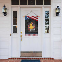 Funny 4th of July Duck Firequacker Garden Flag Patriotic Vintage American Flag