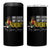 Good Leaders Don't Match Energy They Inspire Change 4 in 1 Can Cooler Tumbler Black Leadership Juneteenth