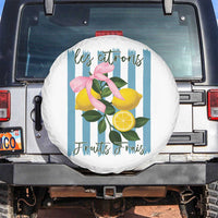 Funny Les Citrons Fruits Frais Spare Tire Cover Summer Lemon Tropical Coquette - Wonder Print Shop