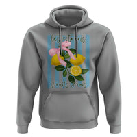 Funny Les Citrons Fruits Frais Hoodie Summer Lemon Tropical Coquette - Wonder Print Shop