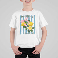 Funny Les Citrons Fruits Frais T Shirt For Kid Summer Lemon Tropical Coquette - Wonder Print Shop