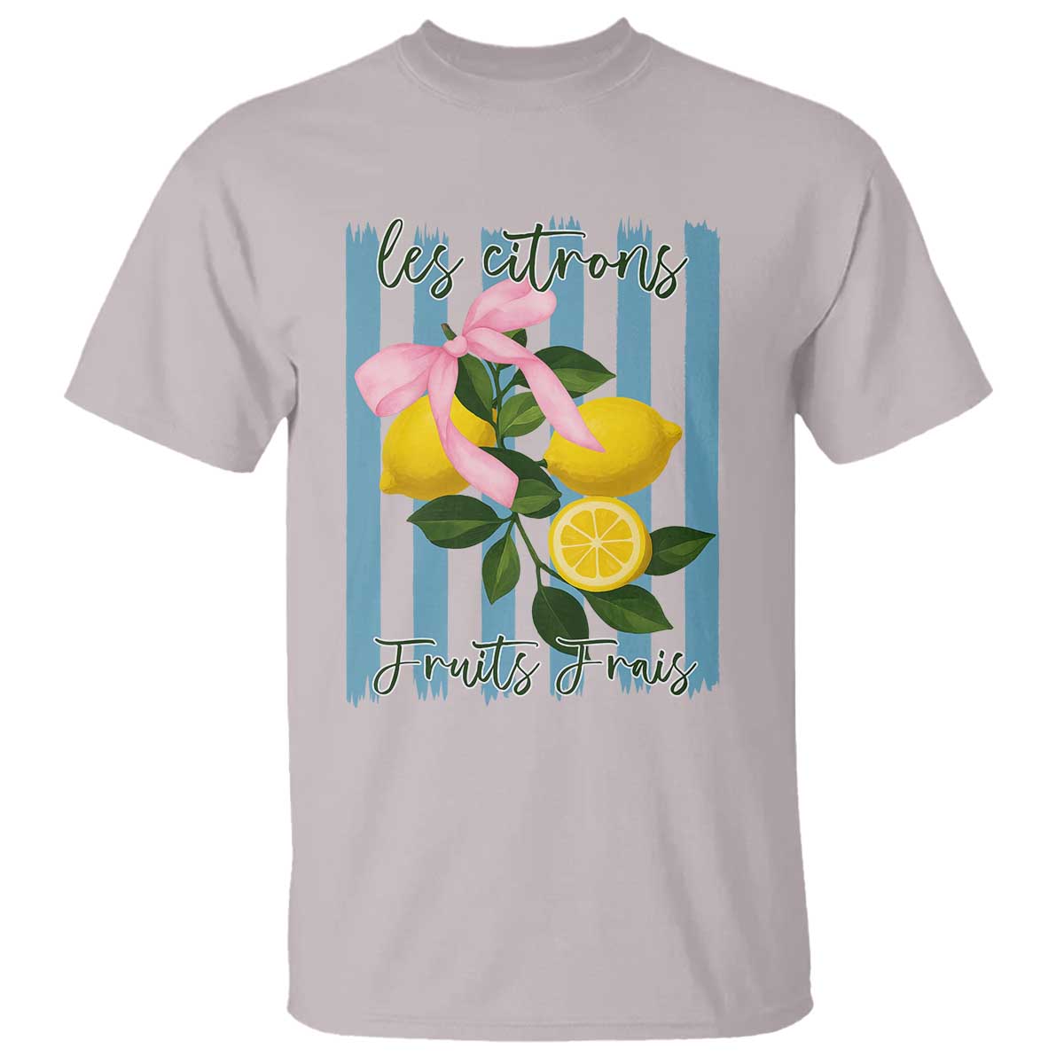Funny Les Citrons Fruits Frais T Shirt Summer Lemon Tropical Coquette - Wonder Print Shop