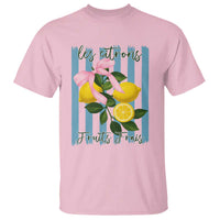Funny Les Citrons Fruits Frais T Shirt Summer Lemon Tropical Coquette - Wonder Print Shop