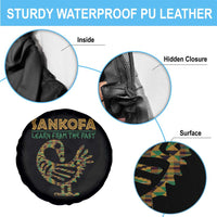 Sankofa Learn From The Past Spare Tire Cover African Bird Black History Akan Pattern