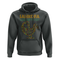 Sankofa Learn From The Past Hoodie African Bird Black History Akan Pattern