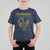 Sankofa Learn From The Past T Shirt For Kid African Bird Black History Akan Pattern