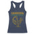 Sankofa Learn From The Past Racerback Tank Top African Bird Black History Akan Pattern