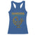 Sankofa Learn From The Past Racerback Tank Top African Bird Black History Akan Pattern