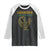 Sankofa Learn From The Past Raglan Shirt African Bird Black History Akan Pattern