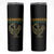 Sankofa Learn From The Past Skinny Tumbler African Bird Black History Akan Pattern