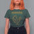 Sankofa Learn From The Past T Shirt For Women African Bird Black History Akan Pattern