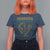 Sankofa Learn From The Past T Shirt For Women African Bird Black History Akan Pattern