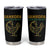 Sankofa Learn From The Past Tumbler Cup African Bird Black History Akan Pattern