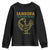Sankofa Learn From The Past Youth Sweatshirt African Bird Black History Akan Pattern