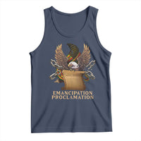 Emancipation Proclamation Tank Top Juneteenth End of Slavery Bald Eagle