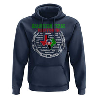 Juneteenth Galveston Texas Hoodie Break The Chain Freedom Since 1865