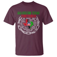 Juneteenth Galveston Texas T Shirt Break The Chain Freedom Since 1865