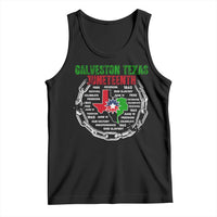 Juneteenth Galveston Texas Tank Top Break The Chain Freedom Since 1865