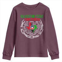 Juneteenth Galveston Texas Youth Sweatshirt Break The Chain Freedom Since 1865