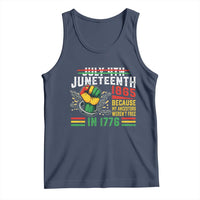 Juneteenth 1865 Because My Ancestors Weren't Free In 1776 Tank Top Break The Chains