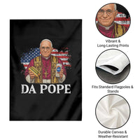 Funny Da Pope America Chicago Leo XIV Garden Flag Hotdog And Beer - Wonder Print Shop
