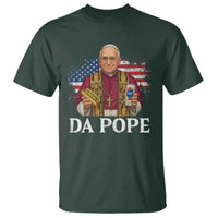 Funny Da Pope America Chicago Leo XIV T Shirt Hotdog And Beer