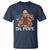 Funny Da Pope America Chicago Leo XIV T Shirt Hotdog And Beer