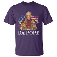 Funny Da Pope America Chicago Leo XIV T Shirt Hotdog And Beer