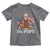 Funny Da Pope America Chicago Leo XIV Toddler T Shirt Hotdog And Beer