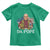 Funny Da Pope America Chicago Leo XIV Toddler T Shirt Hotdog And Beer