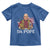 Funny Da Pope America Chicago Leo XIV Toddler T Shirt Hotdog And Beer