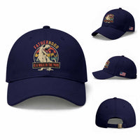 Fatherhood Is A Walk In The Park Dinosaur Dad Baseball Cap