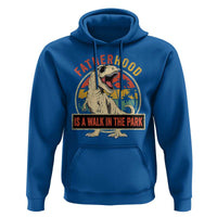 Fatherhood Is A Walk In The Park Dinosaur Dad Hoodie