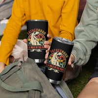 Fatherhood Is A Walk In The Park Dinosaur Dad Tumbler Cup
