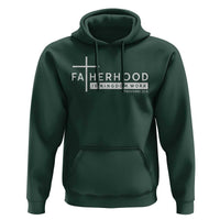 Fatherhood Is Kingdom Work Hoodie Christian Dad