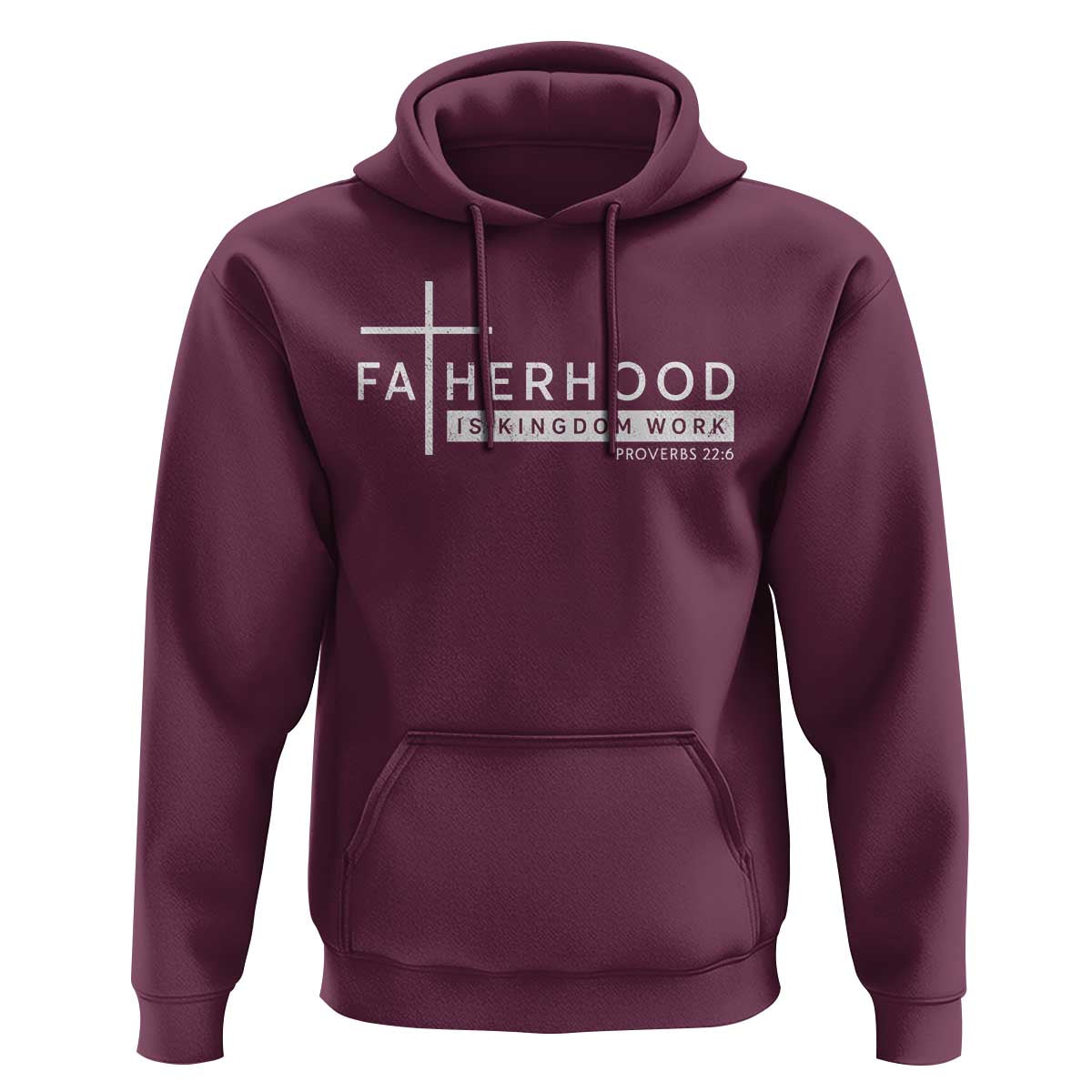 Fatherhood Is Kingdom Work Hoodie Christian Dad