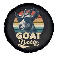 Goat Daddy Spare Tire Cover Funny Goat Father Retro Vintage