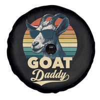 Goat Daddy Spare Tire Cover Funny Goat Father Retro Vintage